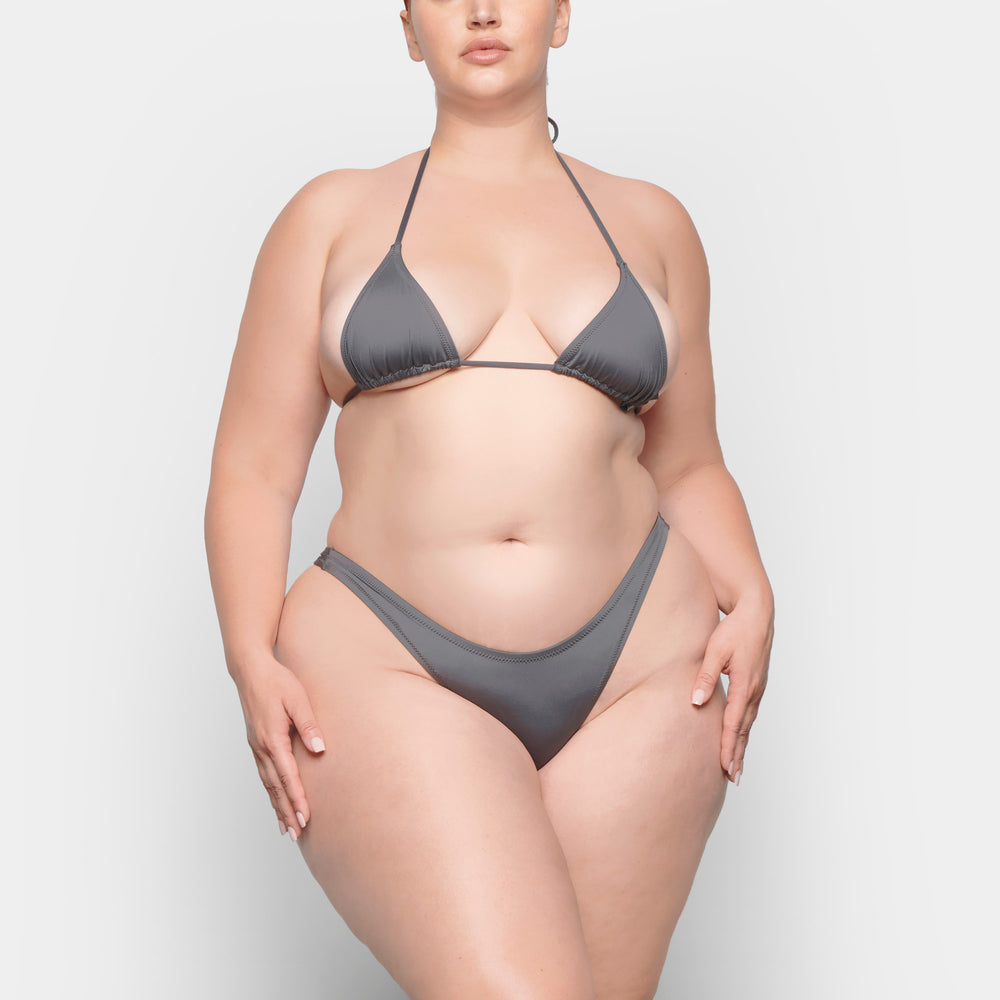 Two Pieces Skims SWIM MICRO TRIANGLE TOP Grise Foncé | 392BQWYIC