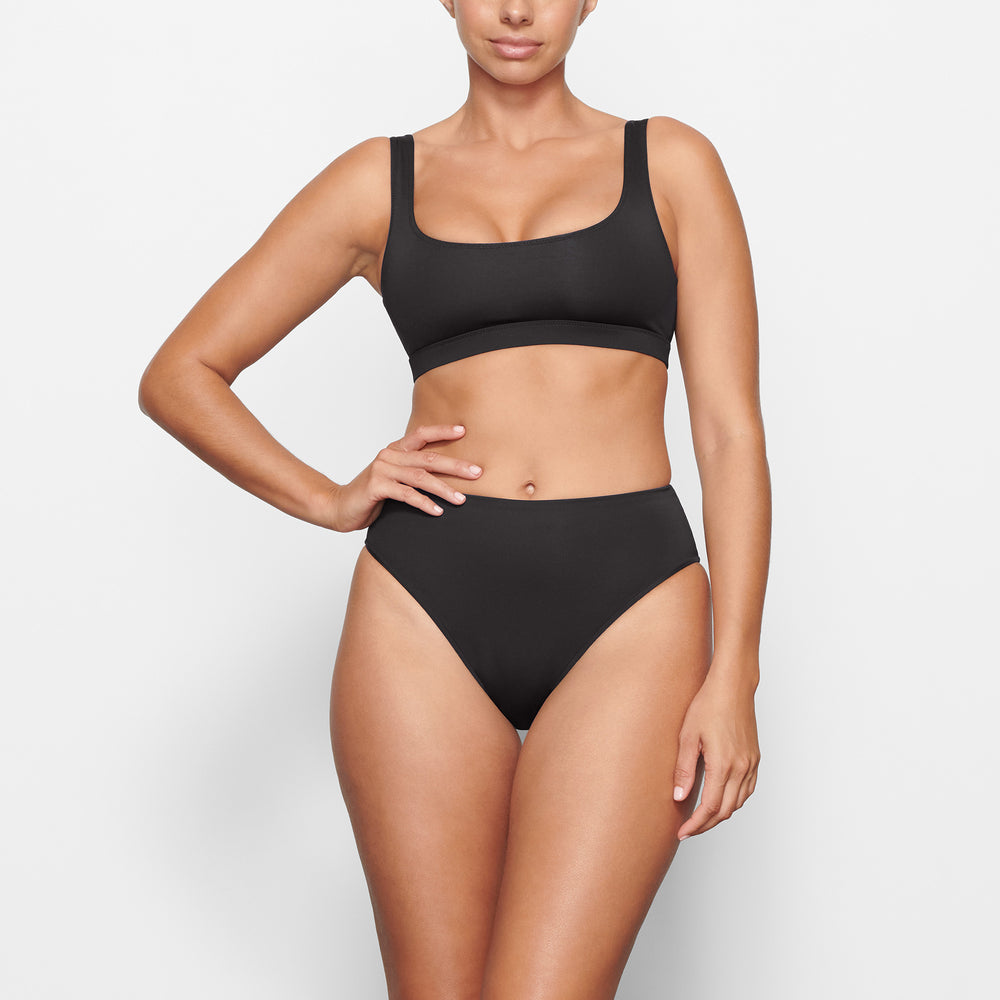 Two Pieces Skims SWIM MID WAIST BOTTOMS Noir | 628OXZBLR