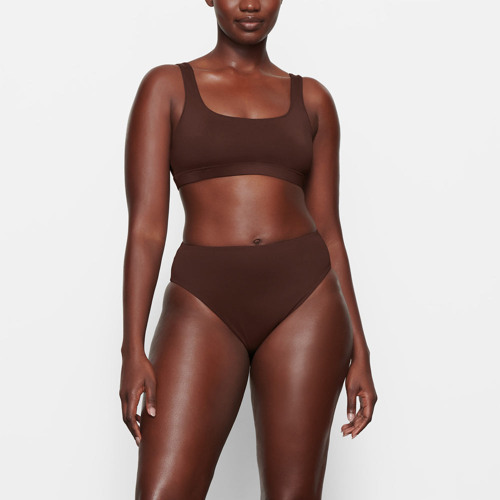 Two Pieces Skims SWIM MID WAIST BOTTOMS Chocolat | 810AYKJFW