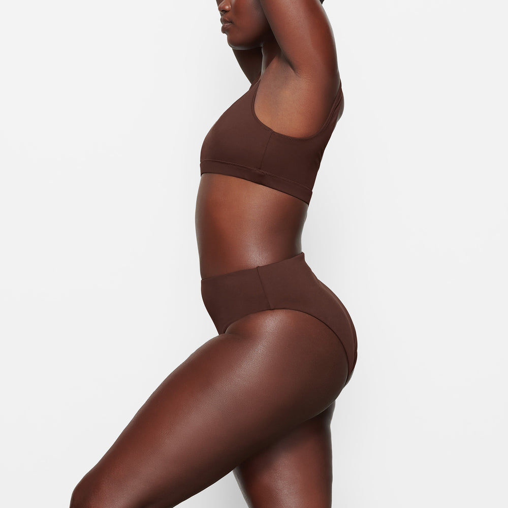 Two Pieces Skims SWIM MID WAIST BOTTOMS Chocolat | 810AYKJFW
