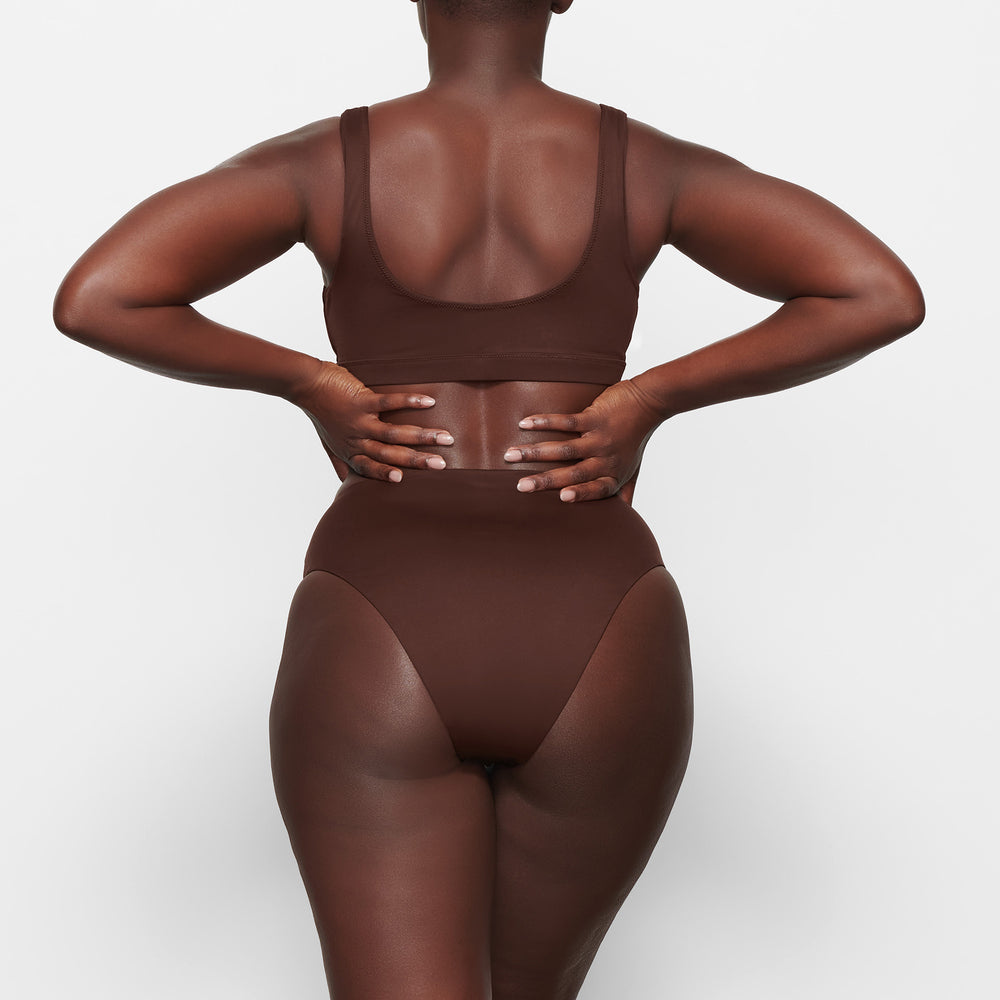 Two Pieces Skims SWIM MID WAIST BOTTOMS Chocolat | 810AYKJFW