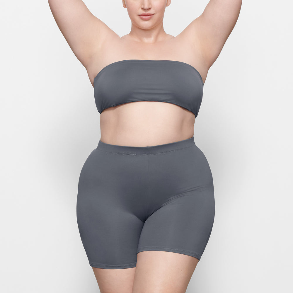 Two Pieces Skims SWIM MID WAIST SHORT Grise Foncé | 814TSRNGM