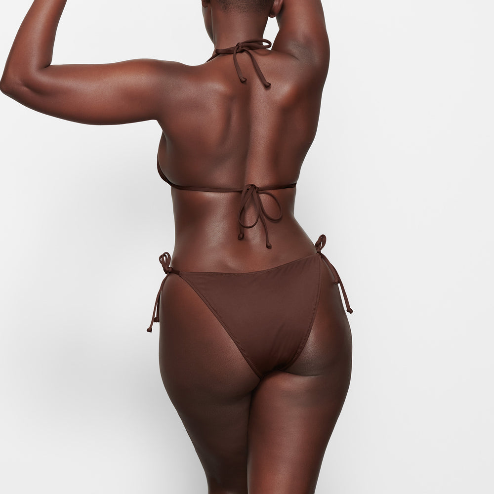 Two Pieces Skims SWIM TRIANGLE TOP Chocolat | 018OPDFCH