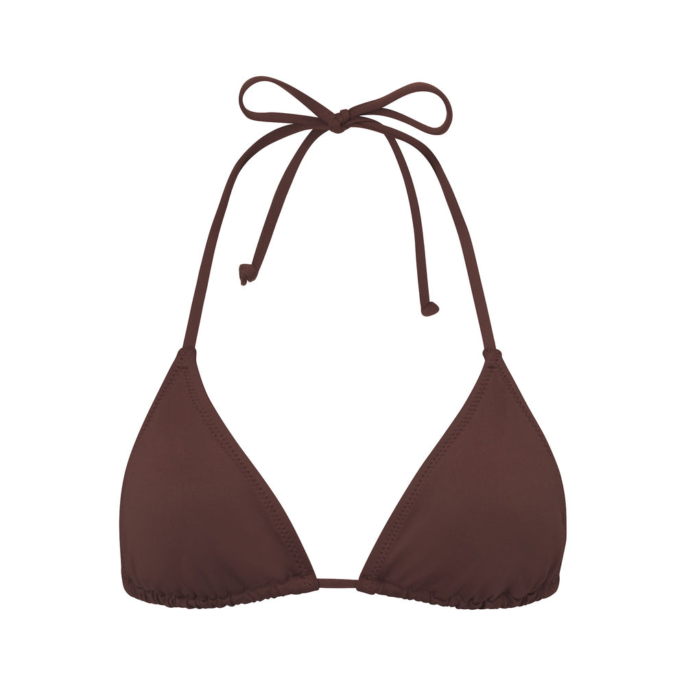 Two Pieces Skims SWIM TRIANGLE TOP Chocolat | 018OPDFCH