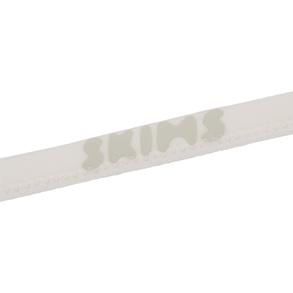 Underwire Bra Skims COTTON LOGO DEMI Blanche | 716JOXFAI