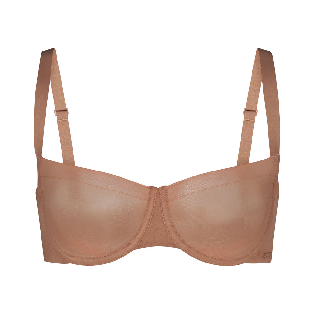 Balconette Bra Skims NO SHOW MOLDED UNLINED Abricot | 721TMVQEP