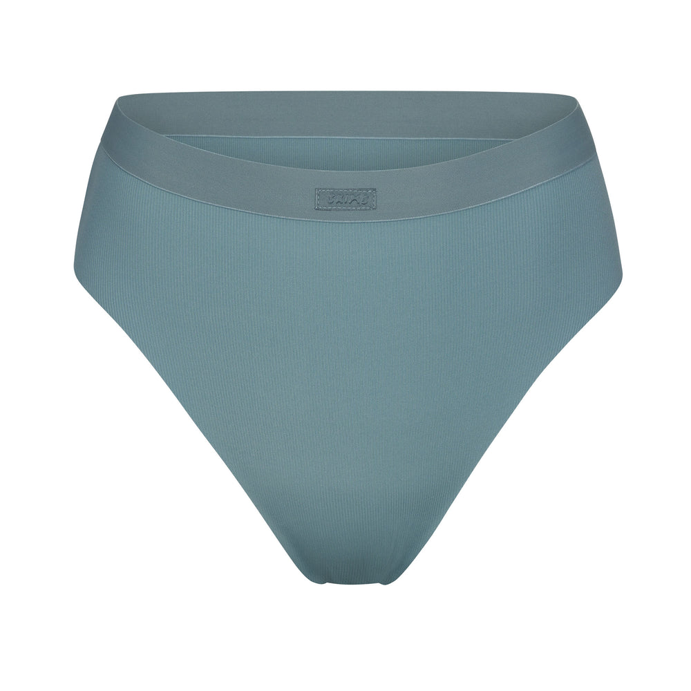 Bikini Skims SMOOTH RIB Bleu | 018FNUQGT