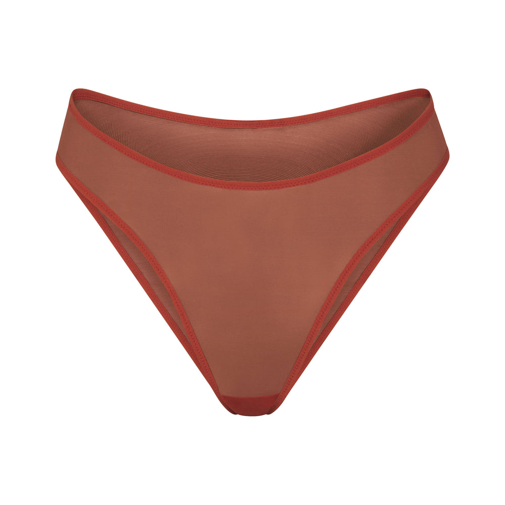 Bikini Skims ULTRA FINE MESH Marron | 340KWYRFU