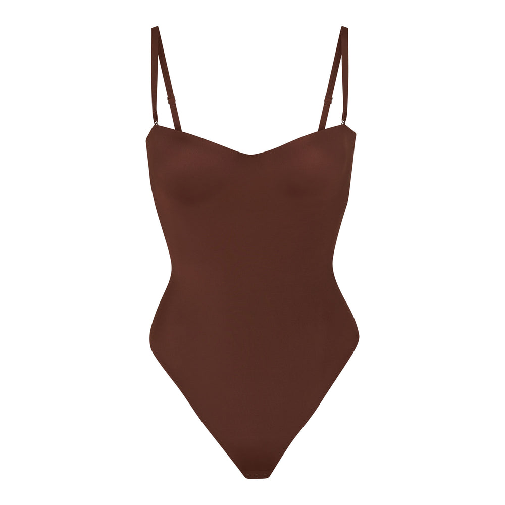 Body Skims CONTOUR LIFT STRAIGHT NECK Chocolat | 641OZXWKB