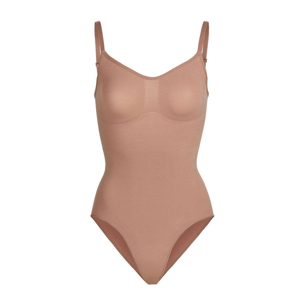 Body Skims SCULPTING BODYSUIT W. SNAPS Abricot | 873ACMOPH