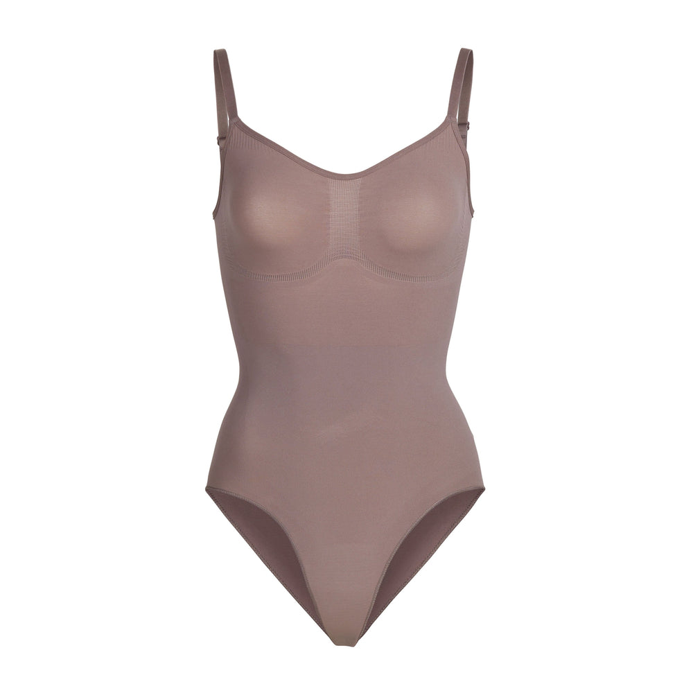 Body Skims SCULPTING BODYSUIT W. SNAPS Marron | 237ZKTUDN