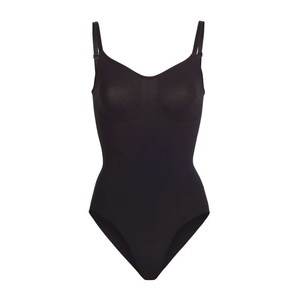 Body Skims SCULPTING BODYSUIT W. SNAPS Noir | 426HCBNQI