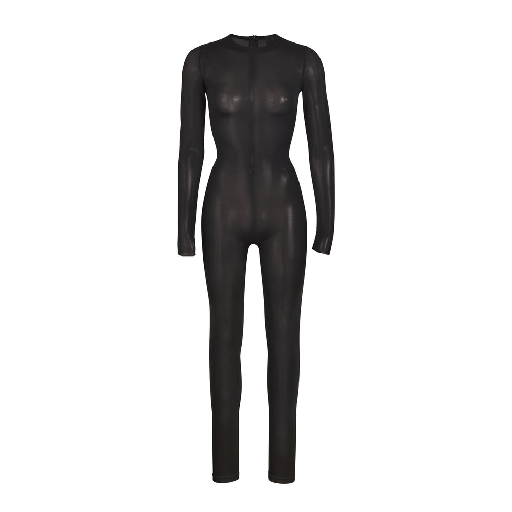 Body Skims SHEER SCULPT CATSUIT Noir | 173UIWJDE