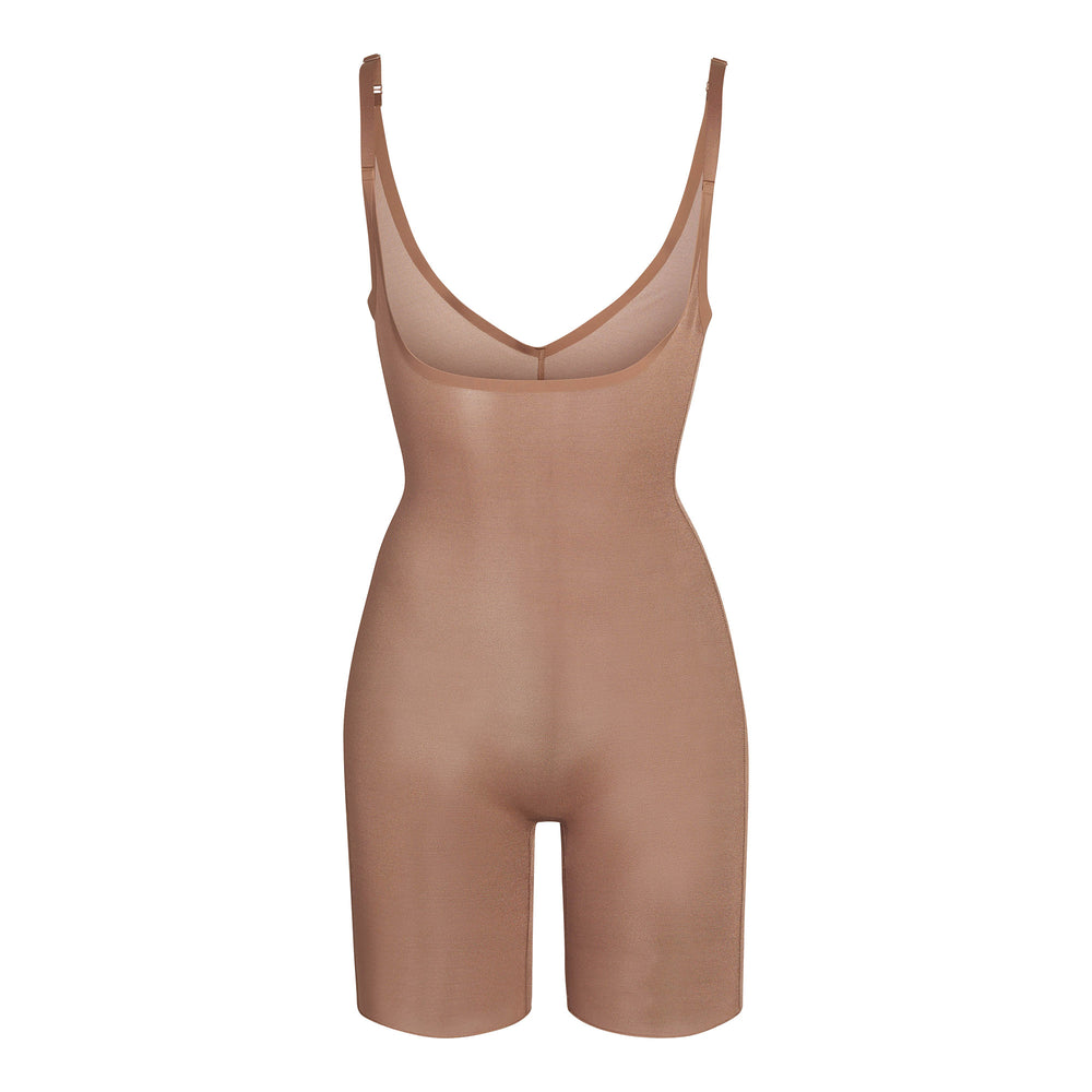Body Skims SHEER SCULPT OPEN BUST Marron | 654GZMQEW