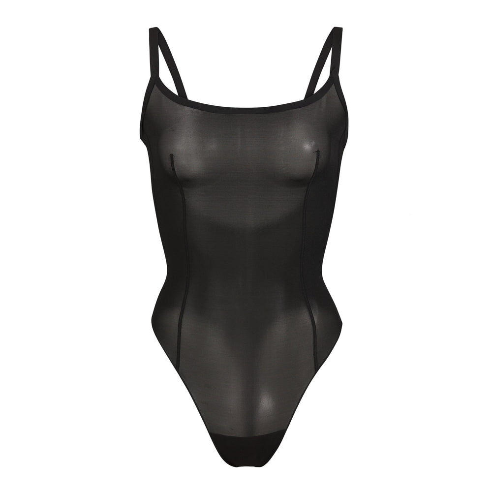 Body Skims SHEER SCULPT THONG Noir | 916MXJHDW
