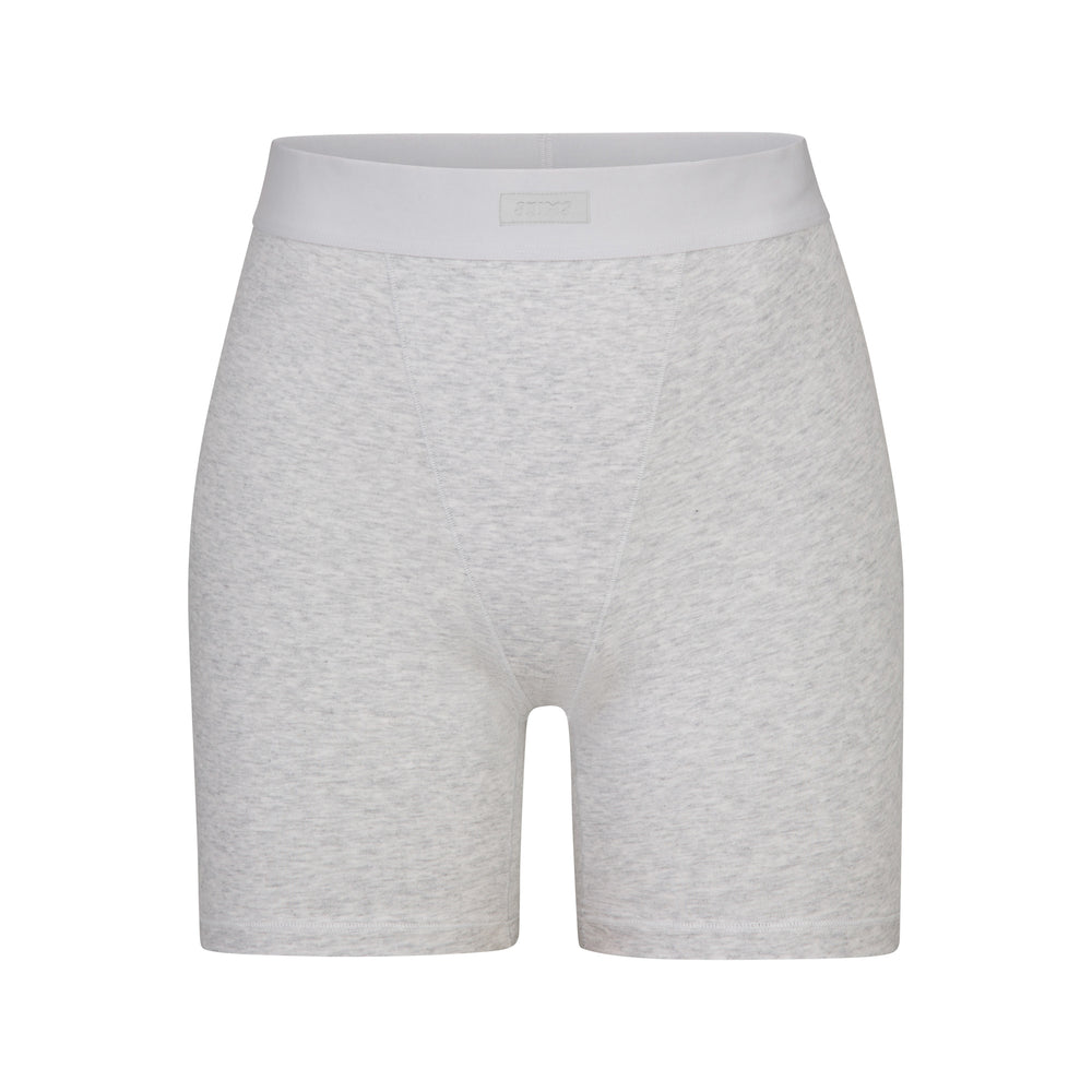Boxer Shorts Skims BOYFRIEND Grise Clair | 517ICGBDJ