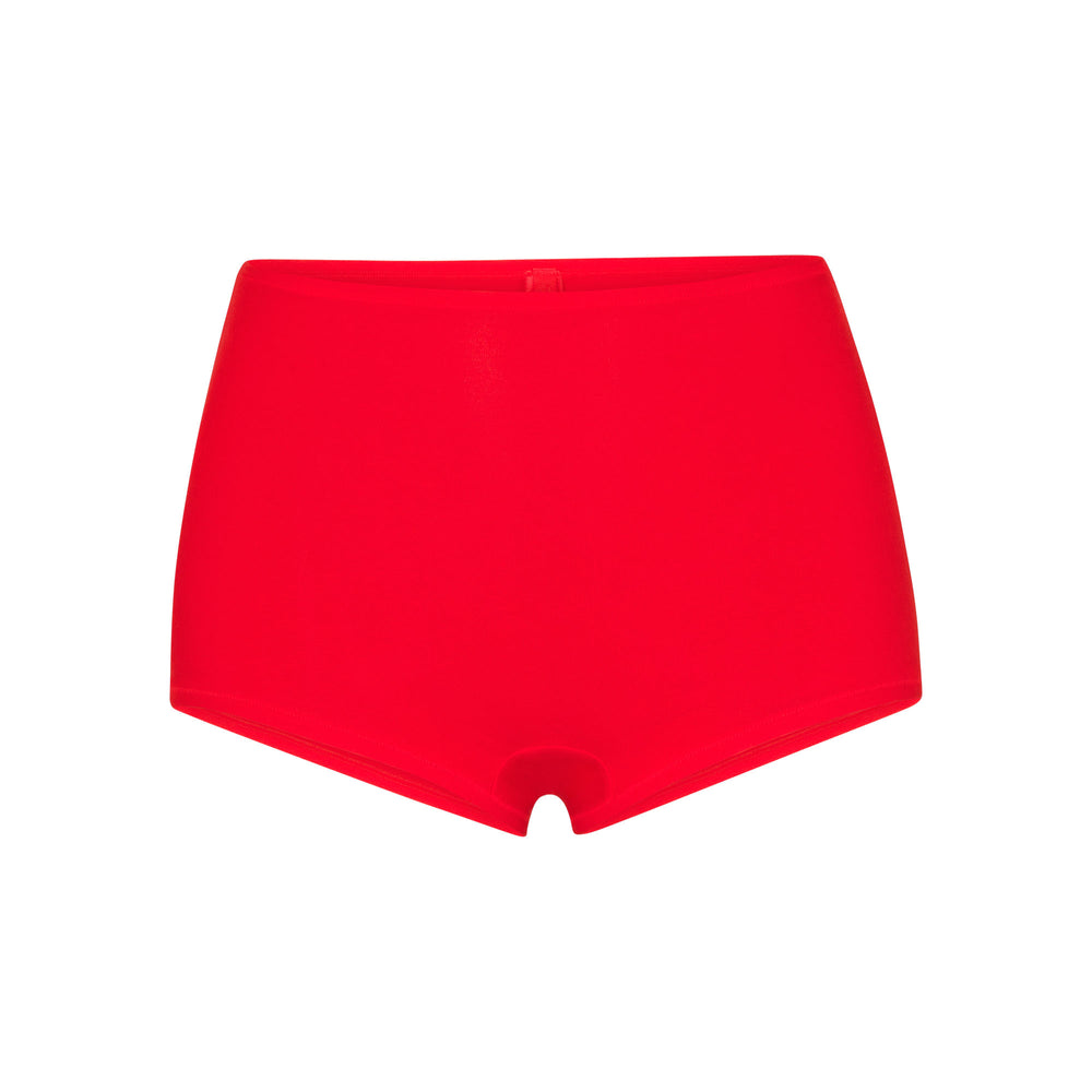 Boy Short Skims COTTON JERSEY Rouge | 914QOLPHF
