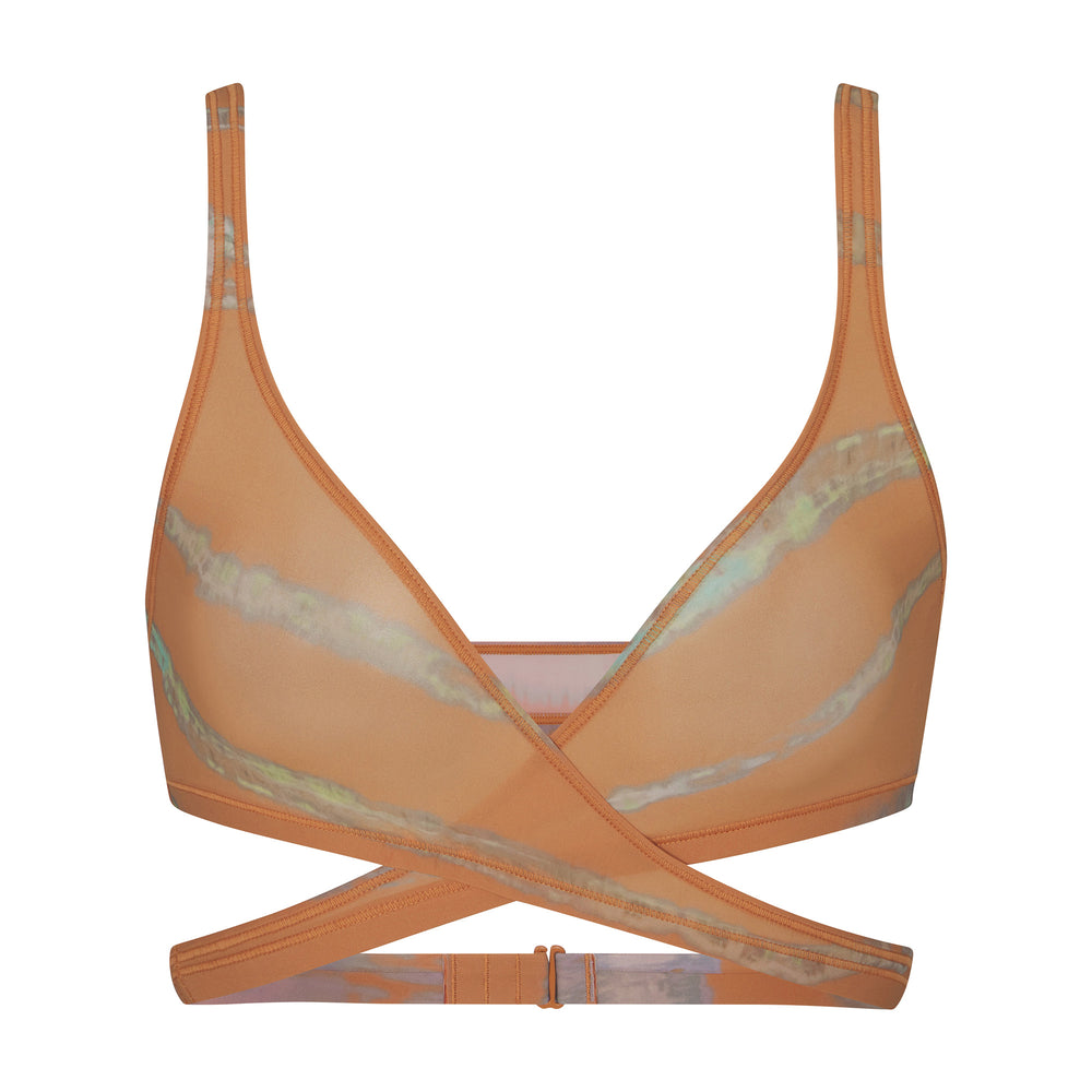 Bralette Skims JELLY SHEER WRAP Marron | 170LPAZQB