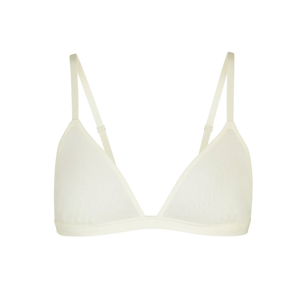Bralette Skims SUMMER MESH TRIANGLE Blanche | 517HQZRIK