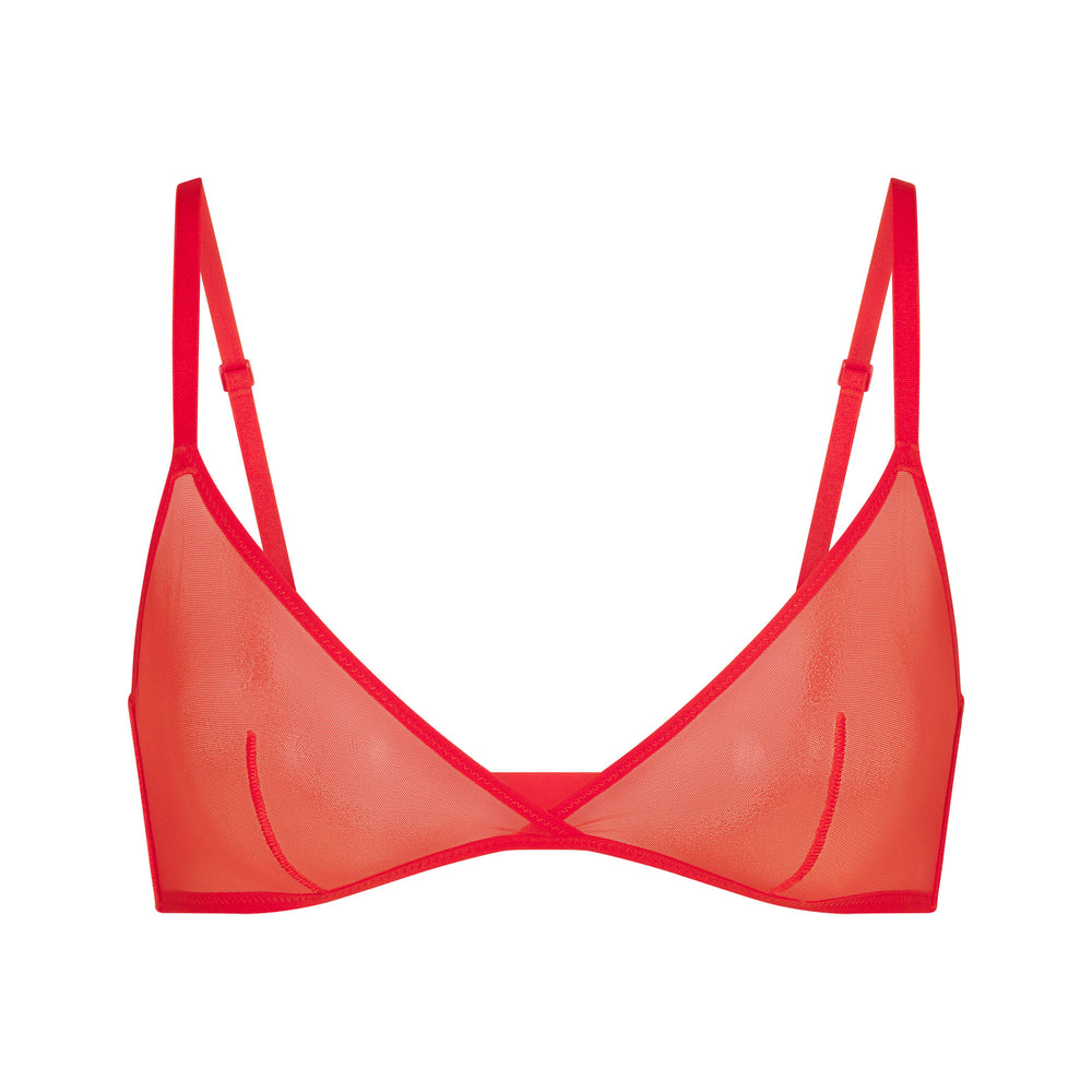 Bralette Skims ULTRA FINE MESH TRIANGLE Orange | 457HUIVXE
