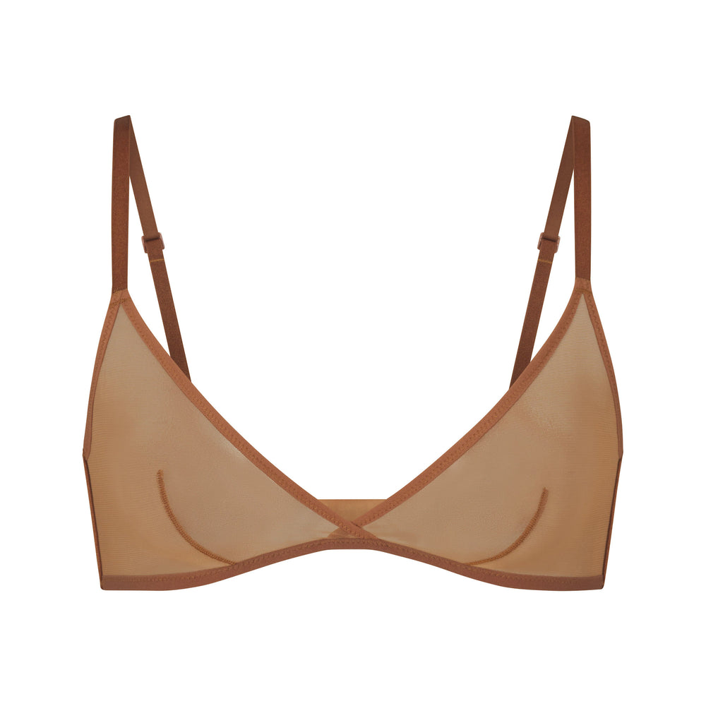 Bralette Skims ULTRA FINE MESH TRIANGLE Abricot | 705NLFVRK