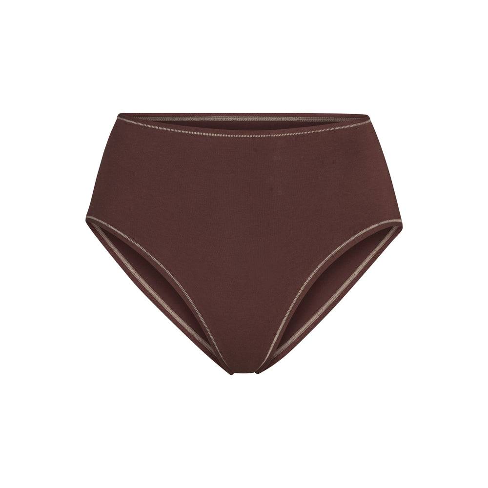 Brief Skims COTTON JERSEY FULL Chocolat | 423WUVPBD
