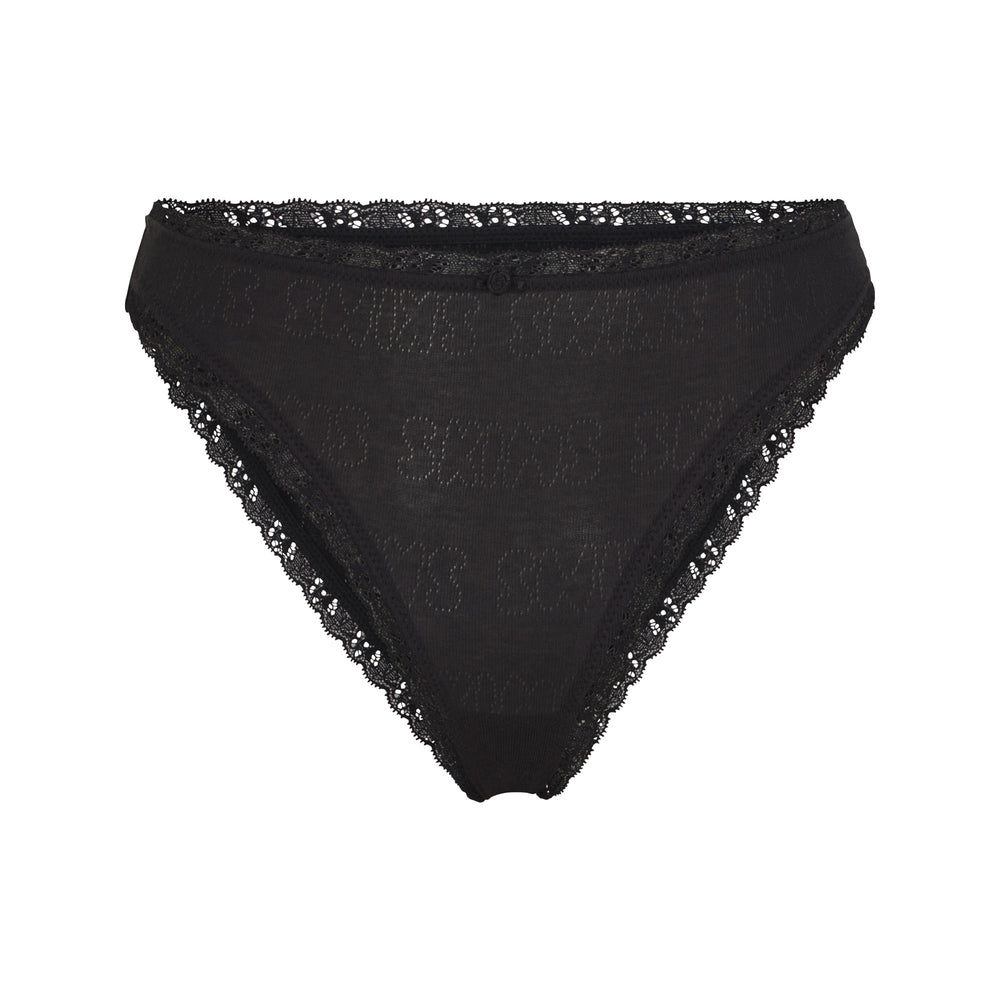 Brief Skims LACE POINTELLE CHEEKY Noir | 678NQJWML