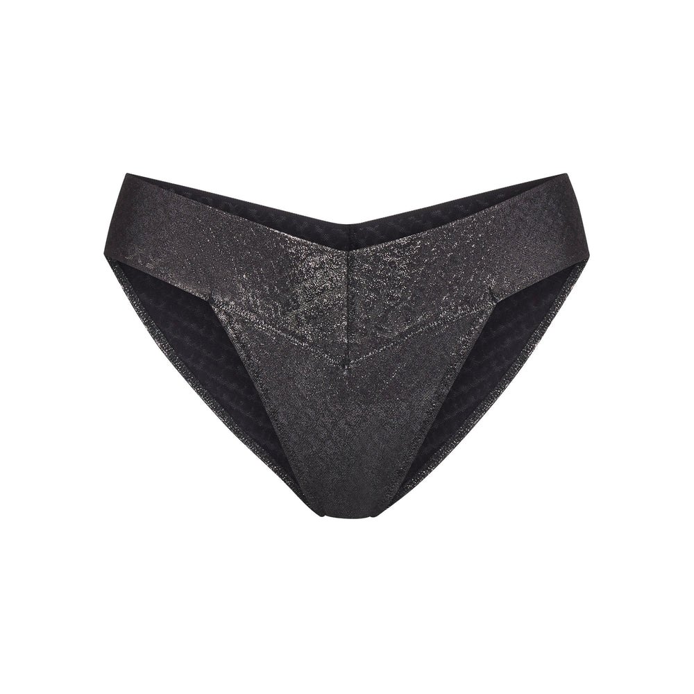 Brief Skims LOGO MESH FOIL CHEEKY Noir | 052NIETSG