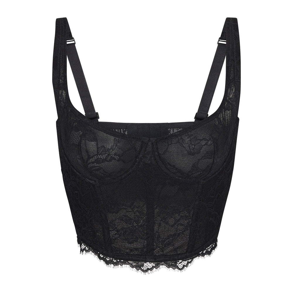 Bustier Skims LACE Noir | 168NEITGJ