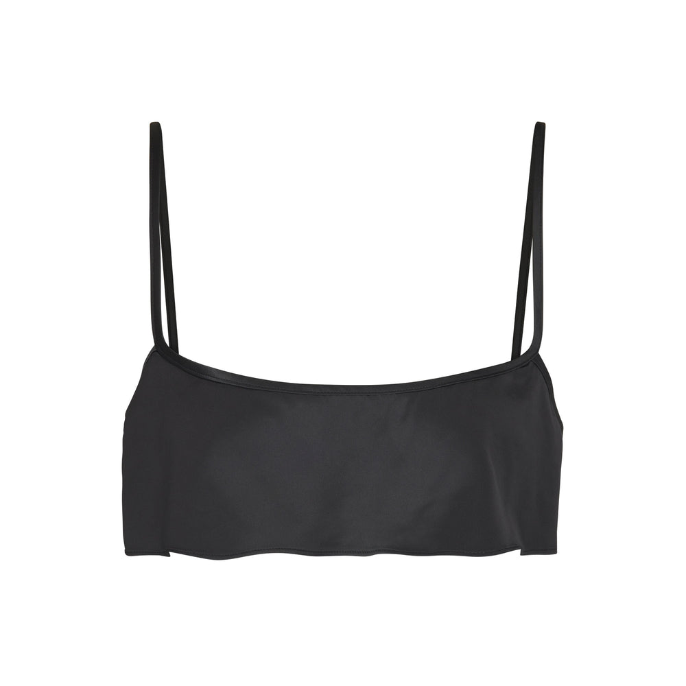 Cami Skims WOVEN SHINE Noir | 149SNXFKJ