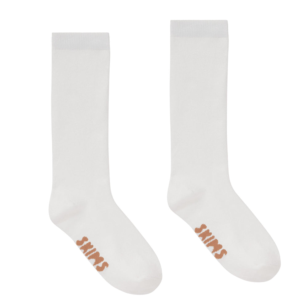 Chaussettes Skims EVERYDAY MID CALF Blanche | 860VWXOND