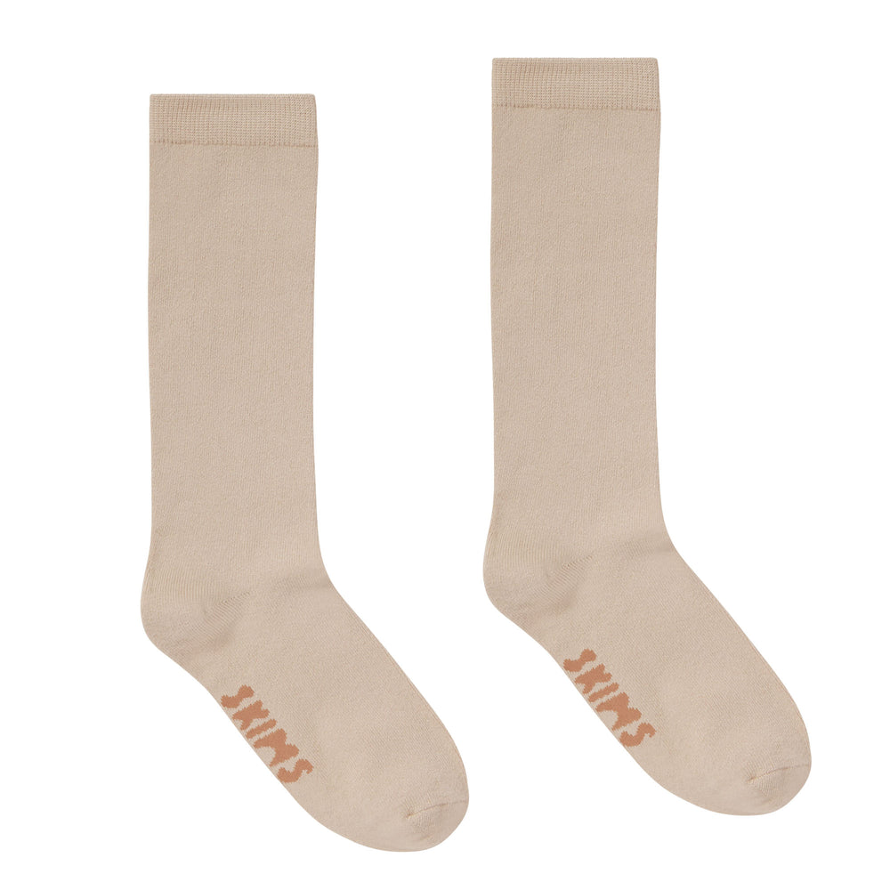 Chaussettes Skims EVERYDAY MID CALF Marron | 409ADHQBC