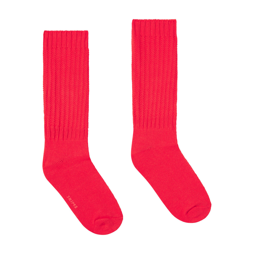 Chaussettes Skims SLOUCH Rouge | 801FAKYRW