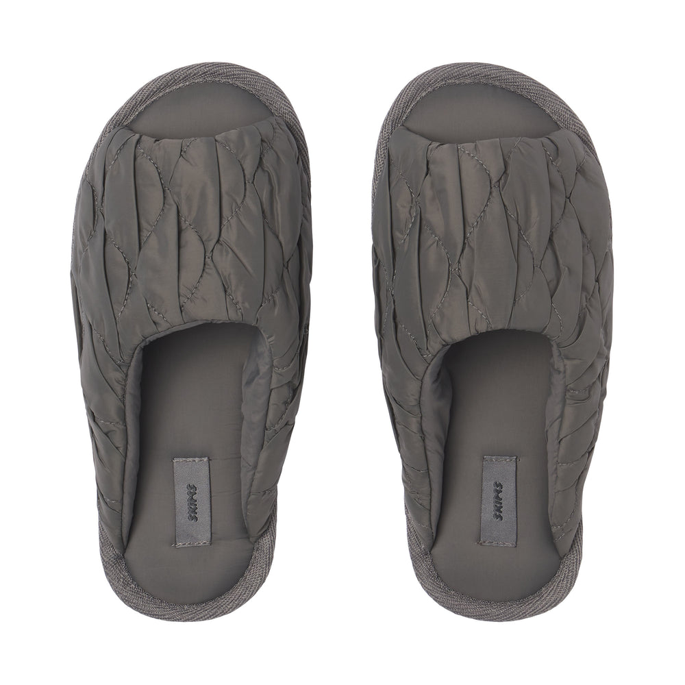 Chausson Skims QUILTED Grise Foncé | 162QXDEGJ