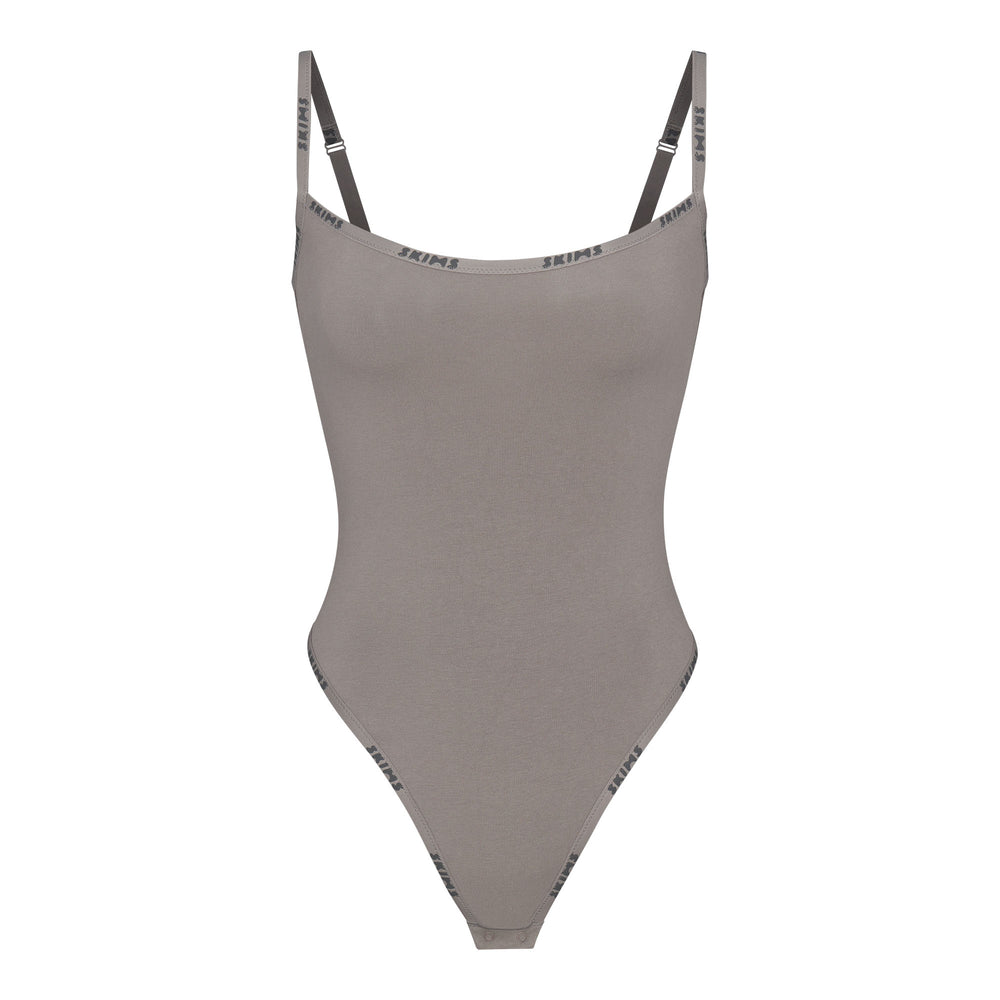 Cotton Bodysuit Skims COTTON LOGO Grise | 415LRCWAT