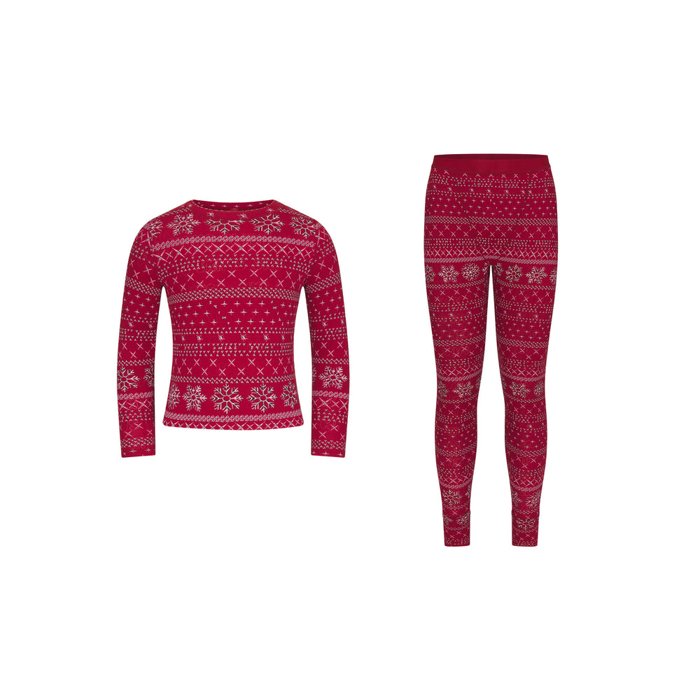 Enfant Skims LOGO POINTELLE SET Rouge | 093XJURKY