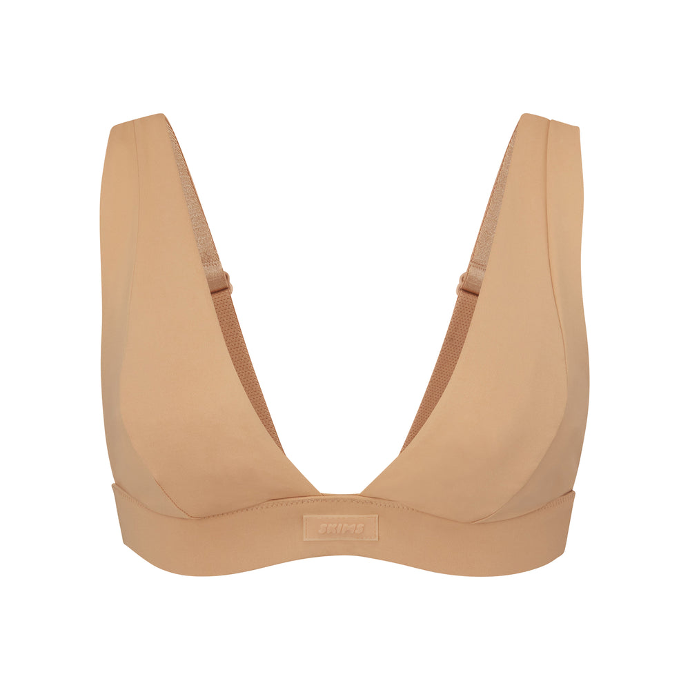 Haut de Bikini Skims SWIM PLUNGE Beige | 527LRCFDE