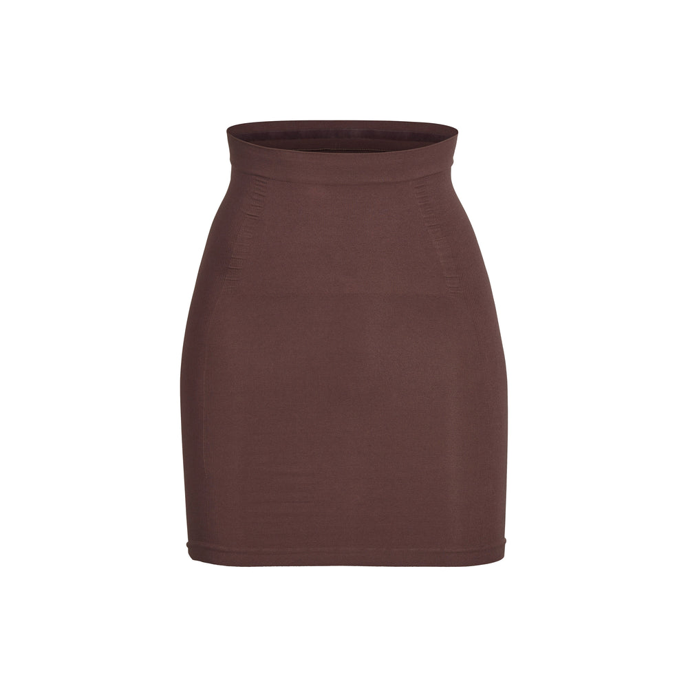 Jupe Skims LONG SLIP Chocolat | 584TWPBGV