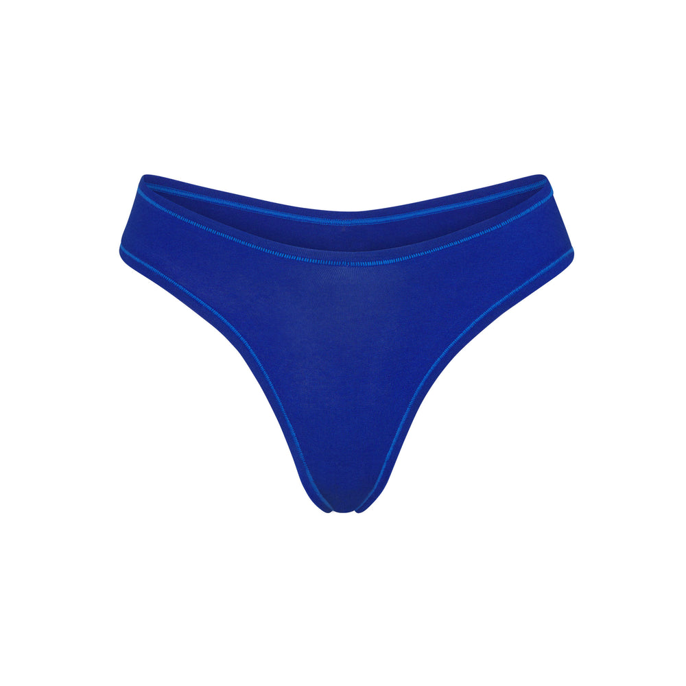 Lanières Skims COTTON JERSEY DIPPED Bleu | 197WYPRMV
