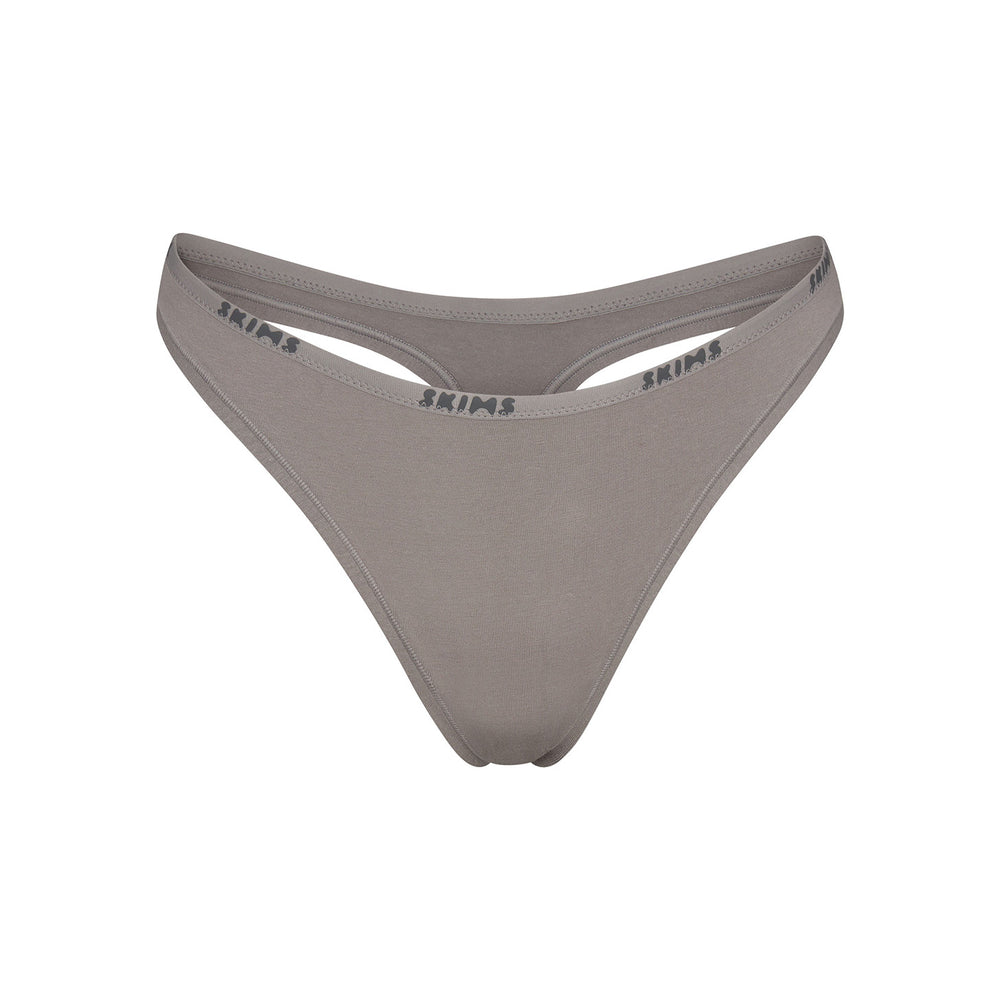 Lanières Skims COTTON LOGO DIPPED Grise | 078LBOUQY