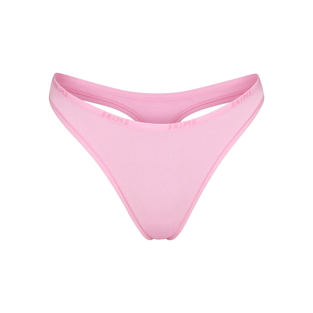Lanières Skims COTTON LOGO DIPPED Rose | 139FOBCMV