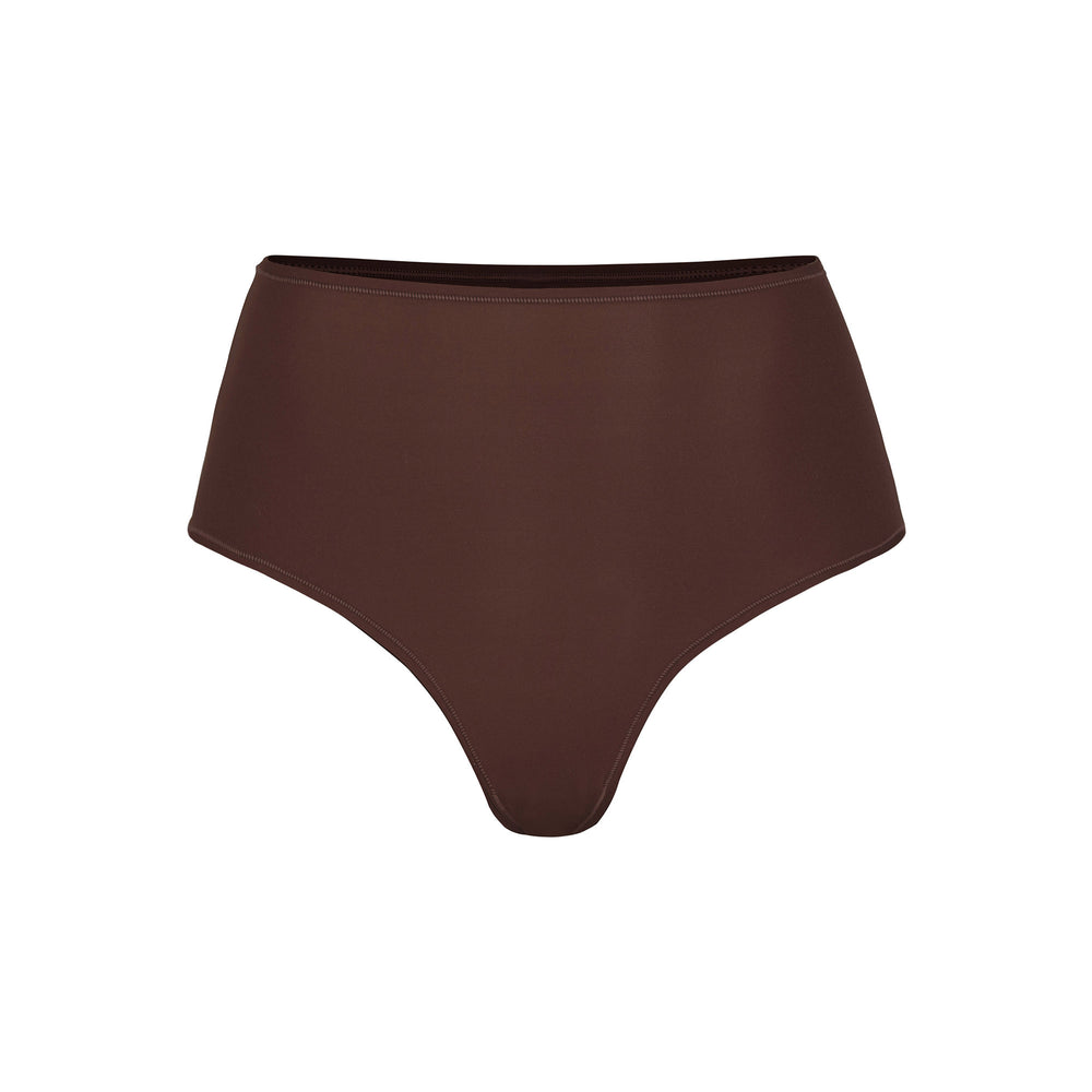 Lanières Skims FITS EVERYBODY HIGH WAISTED Chocolat | 910EUNJAZ