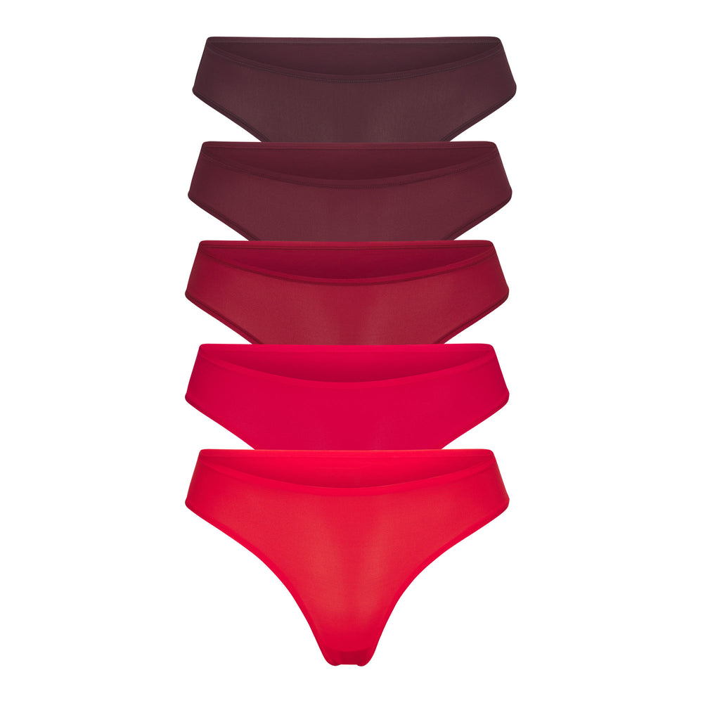 Lanières Skims FITS EVERYBODY PACK Rouge Foncé Multicolore | 321CATNHR