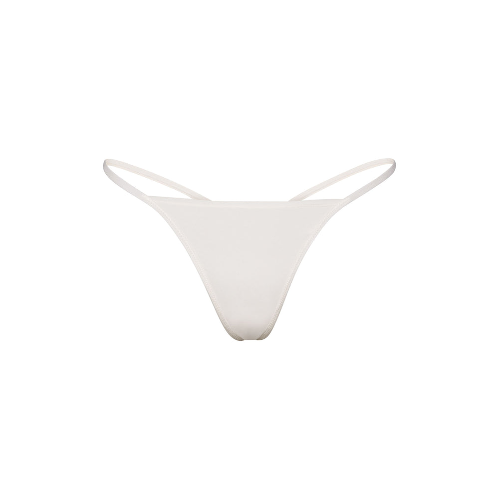 Lanières Skims FITS EVERYBODY T STRING Blanche | 014FYMBOK