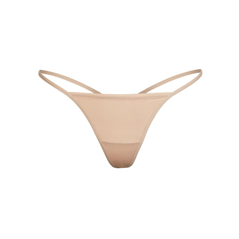 Lanières Skims FITS EVERYBODY T STRING Beige | 754DZCFGE
