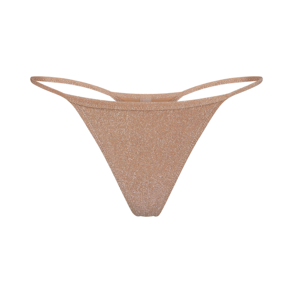 Lanières Skims GLITTER SWIM STRING Abricot | 947SXRVZN