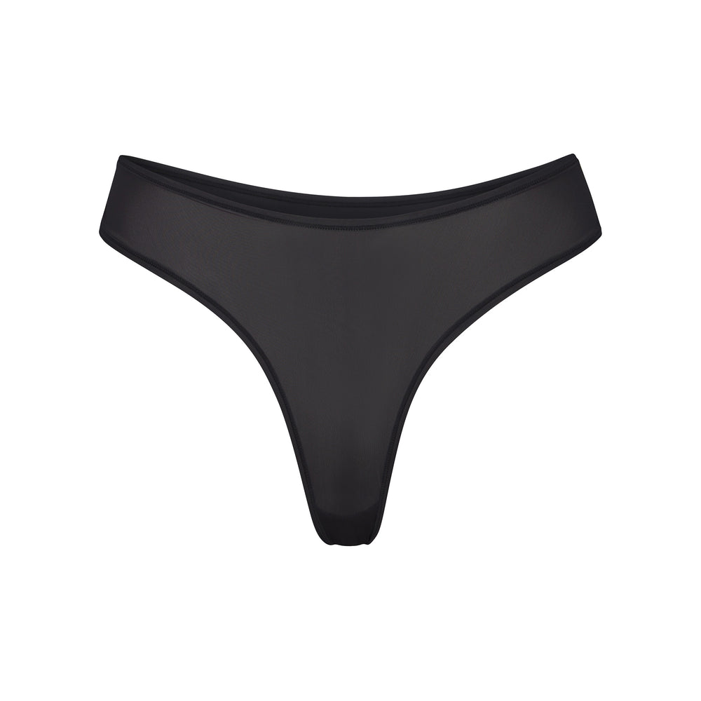 Lanières Skims JELLY SHEER DIPPED Noir | 810LMBKGJ