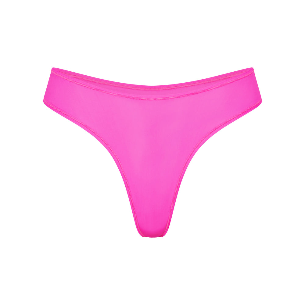 Lanières Skims JELLY SHEER DIPPED Rose | 674JBXLKM