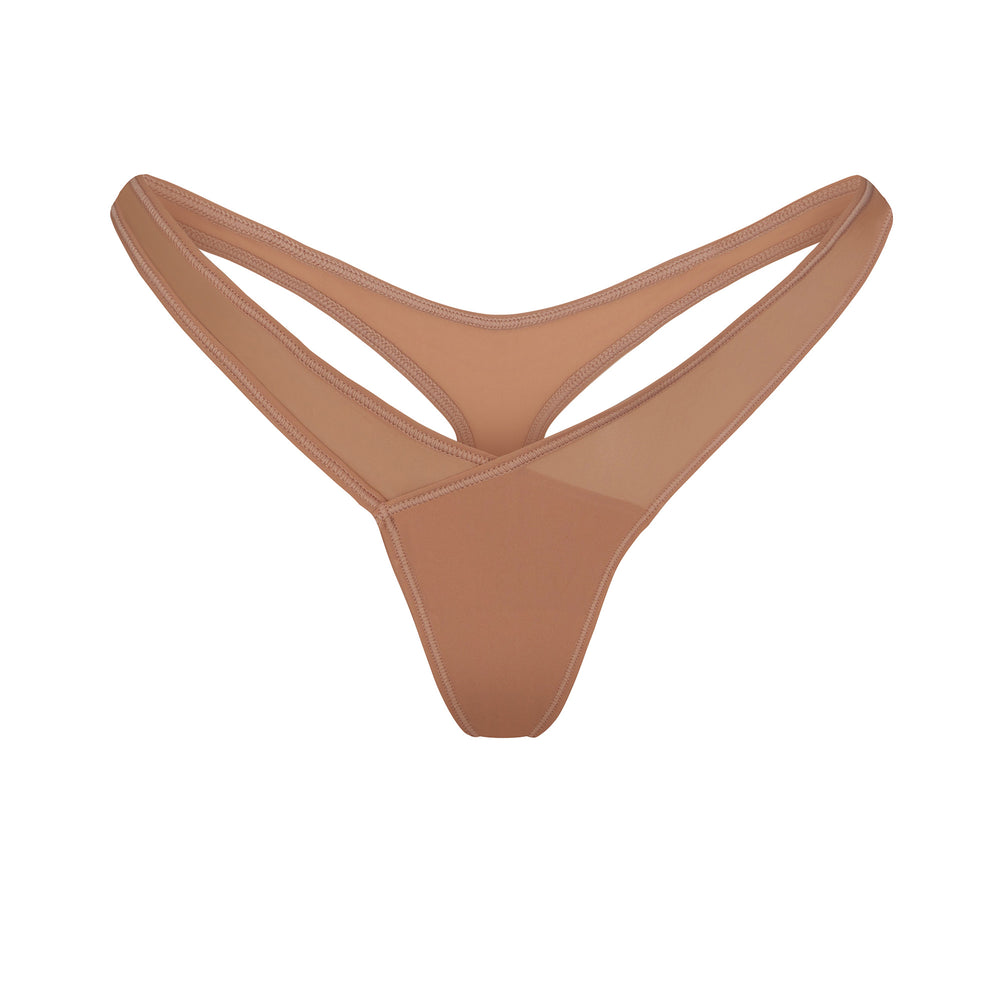 Lanières Skims JELLY SHEER HIGH CUT Abricot | 058DPVTHC