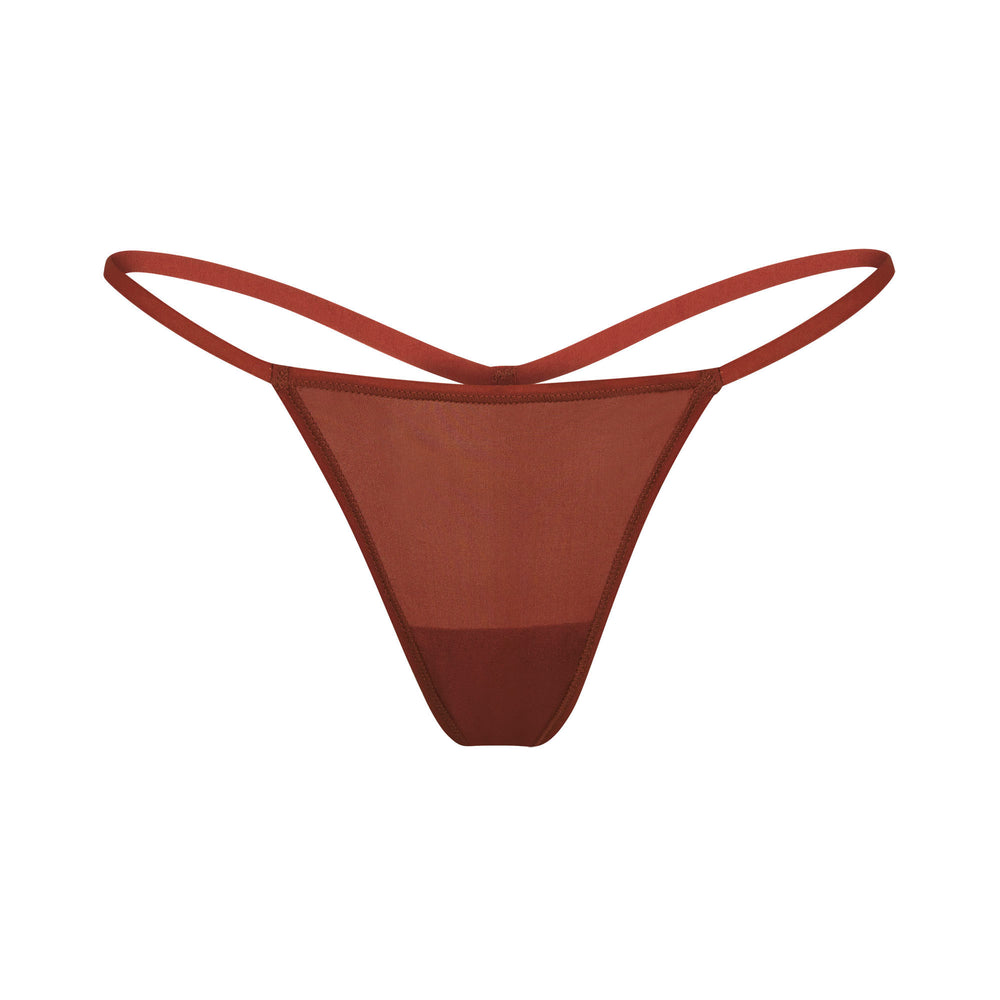 Lanières Skims JELLY SHEER STRING Marron | 970PZEXNQ